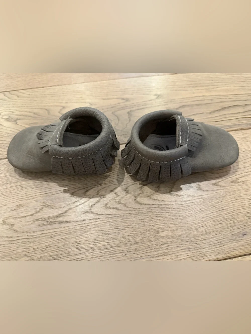 Freshly Picked - BLUE SPRUCE MOCCASIN BABY SHOE Size 4